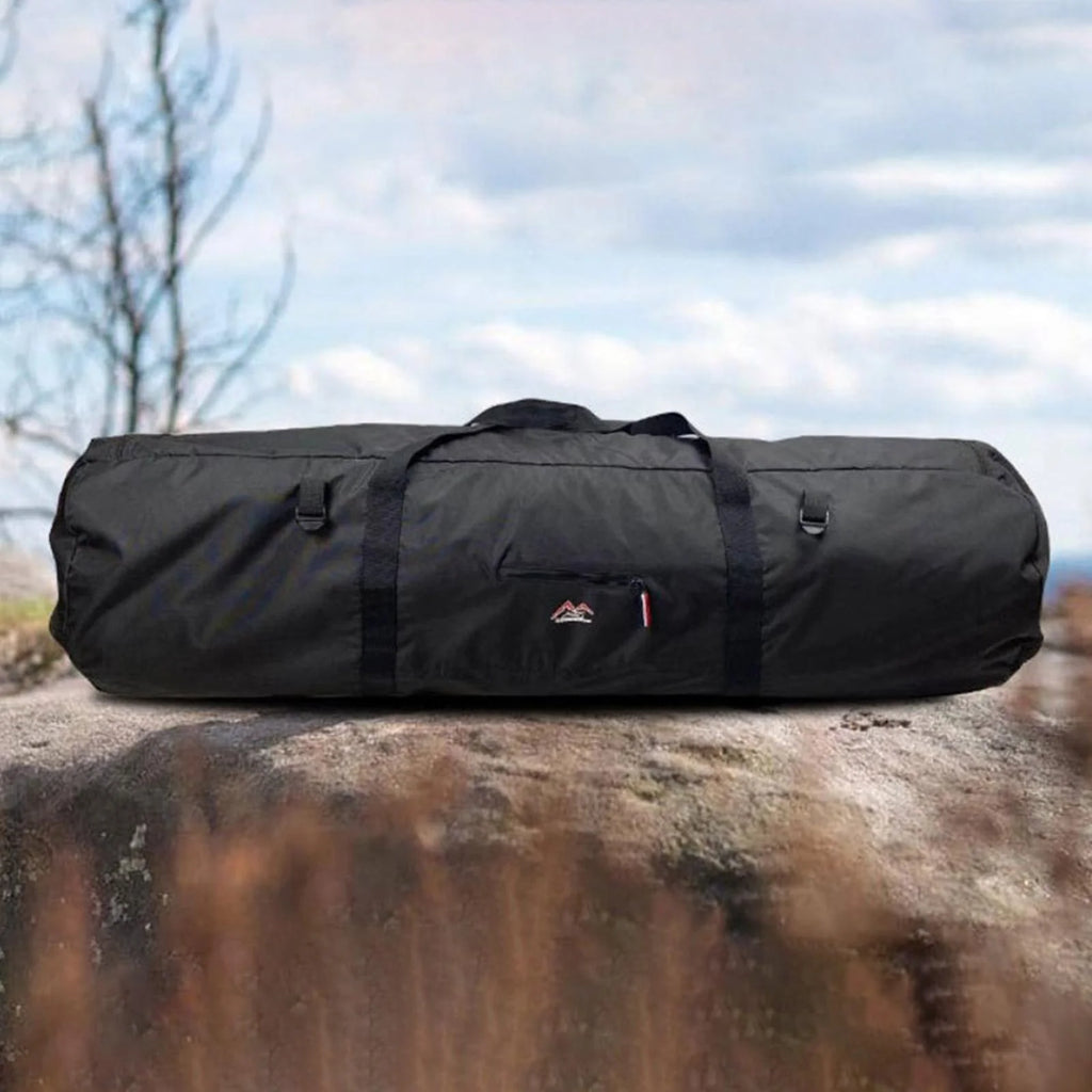 Waterproof Camping Tent Storage Bag Duffel Black A318457