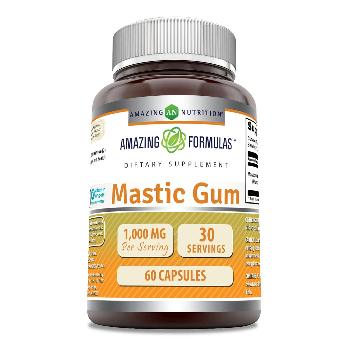 Mastic Gum Supplement 1000 mg 60 Capsules B218255