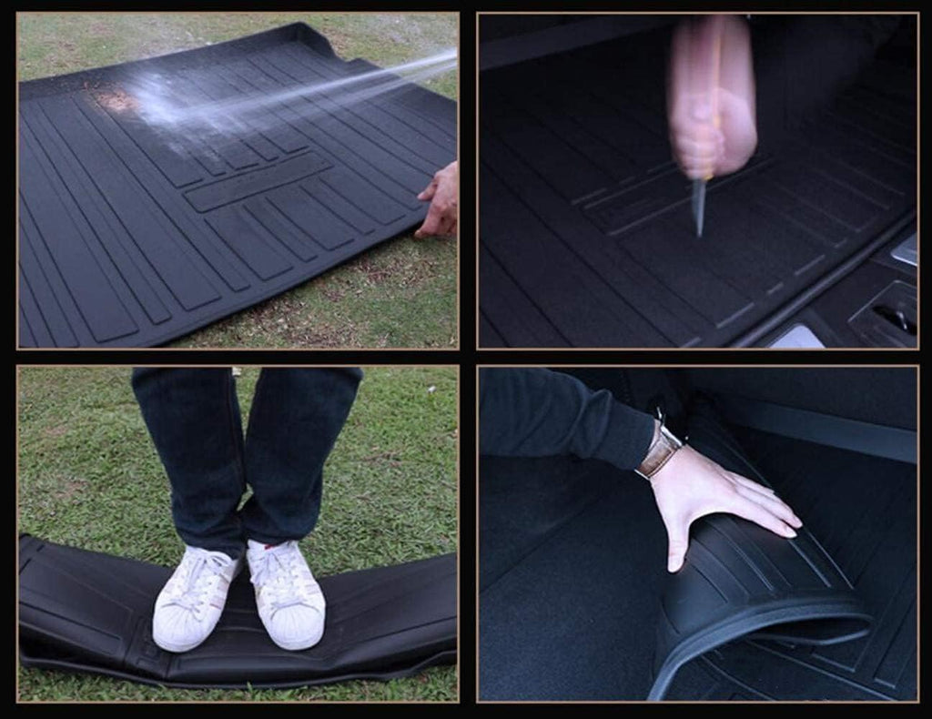 Black TPO Cargo Liners Trunk Mats Z4752