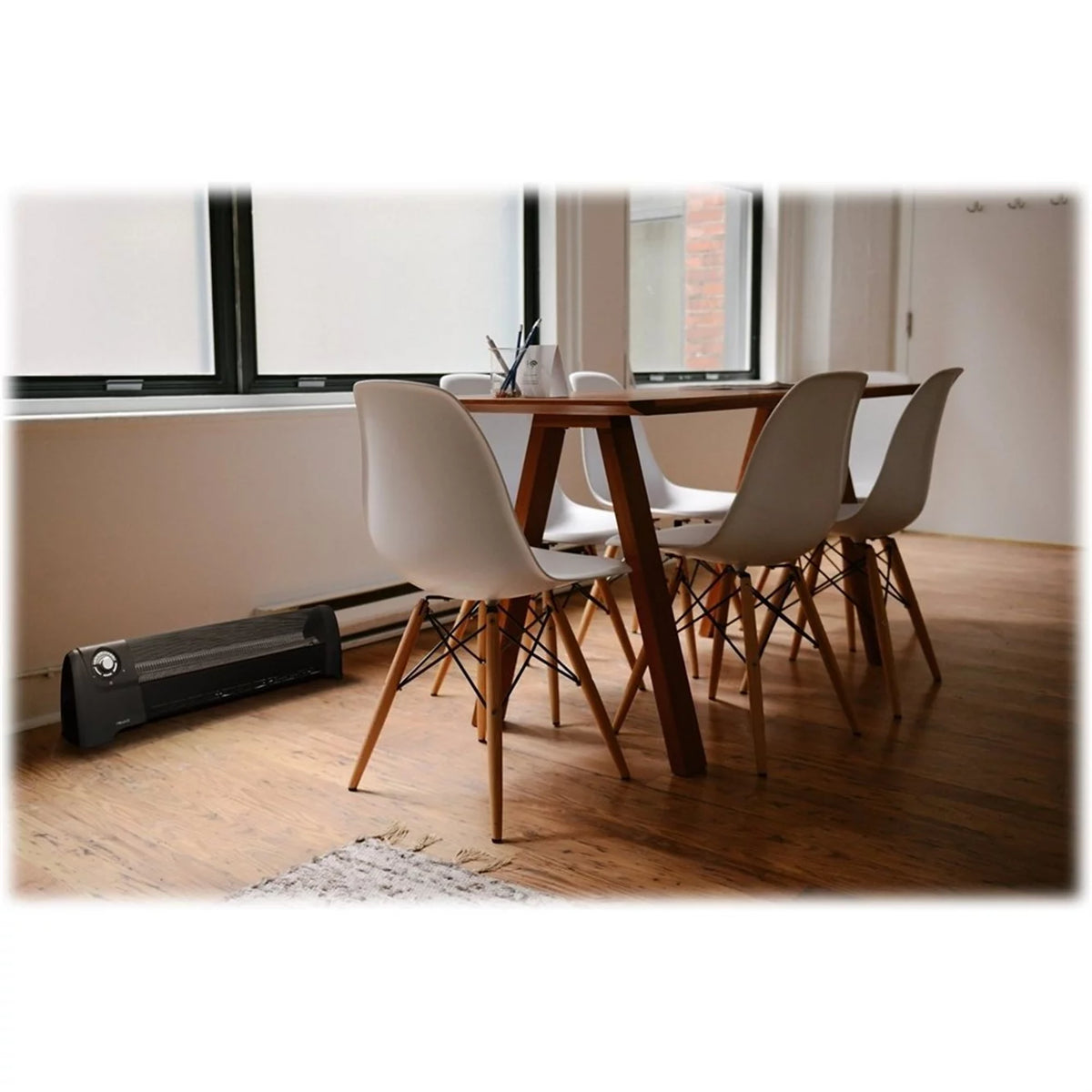 Electric Baseboard Space Heater, 5120 BTUs, Black I893426