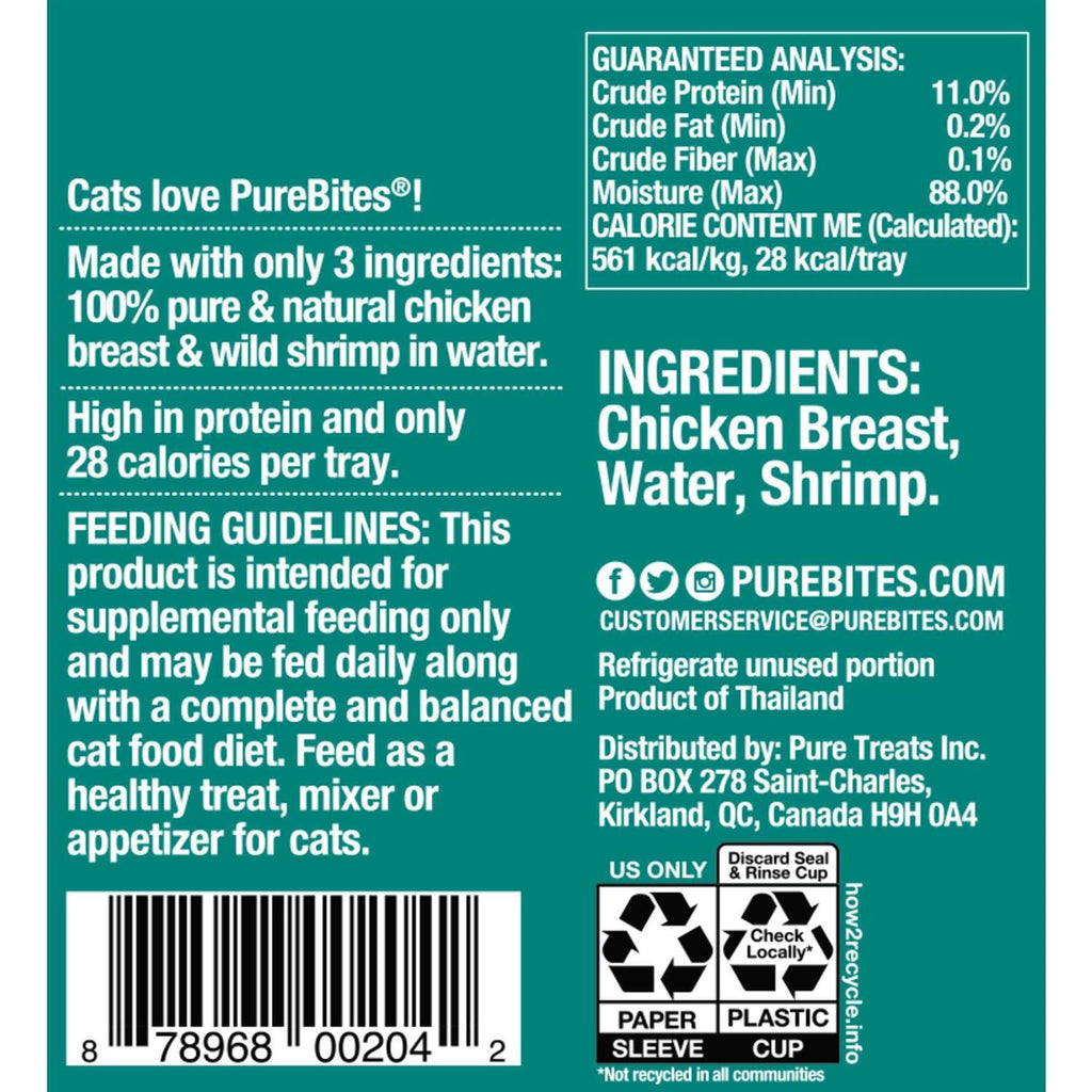 Chicken Breast & Shrimp in Water Cat Food Topper G1473