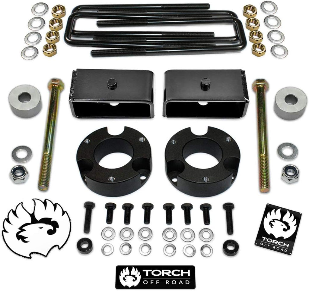 3" Front 2" Rear Leveling Lift Kit for 1995-2004 Toyota Tacoma 4WD With Differential Drop Y904