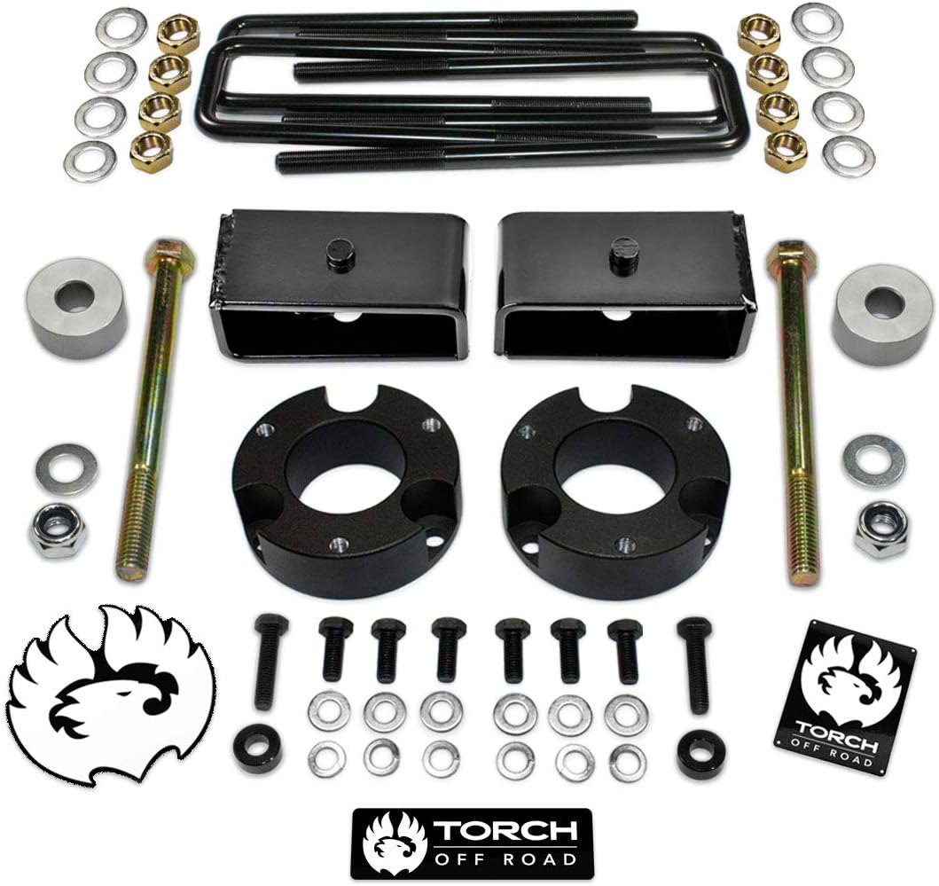 3" Front 2" Rear Leveling Lift Kit for 1995-2004 Toyota Tacoma 4WD With Differential Drop Y904