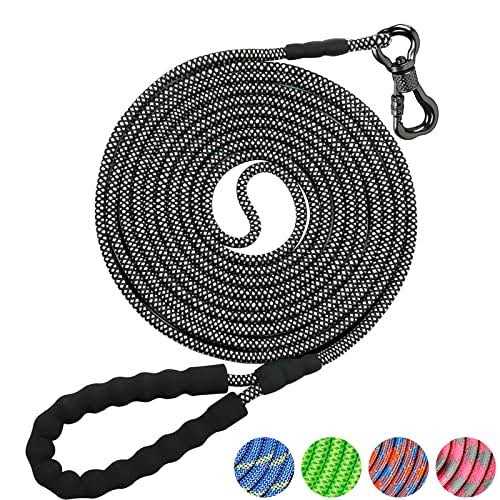 Rope Dog Leash with Swivel Lockable Hook J307487