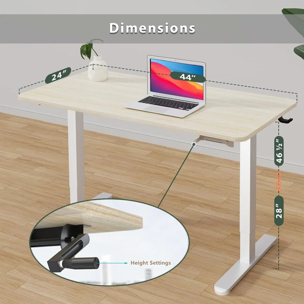 44 Inches Manual Standing Desk D427