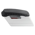 Black Studs Saddlebag Lid Covers Y7563