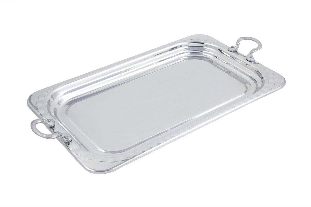 Stainless Steel Rectangle Full Size Food Pan with Round Handles K108366