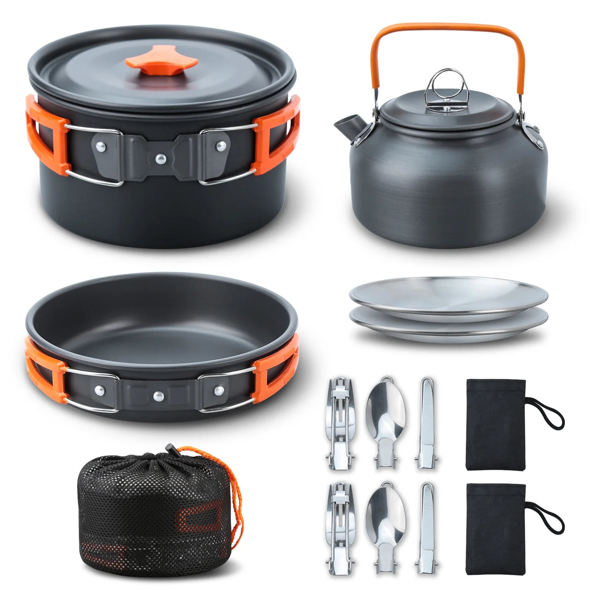16pcs Camping Cookware Set B367129