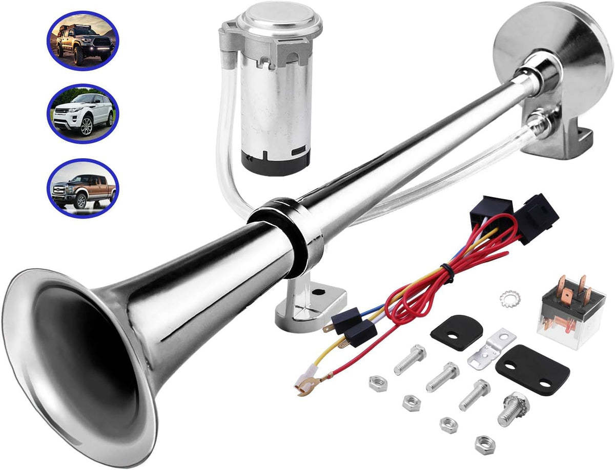 150DB Air Horn Kit with 120 PSI Air Compressor C7534