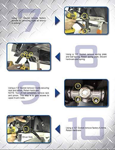 6x22 A-Arm Lift Complete Kit for Club Car Precedent Golf Carts O5894