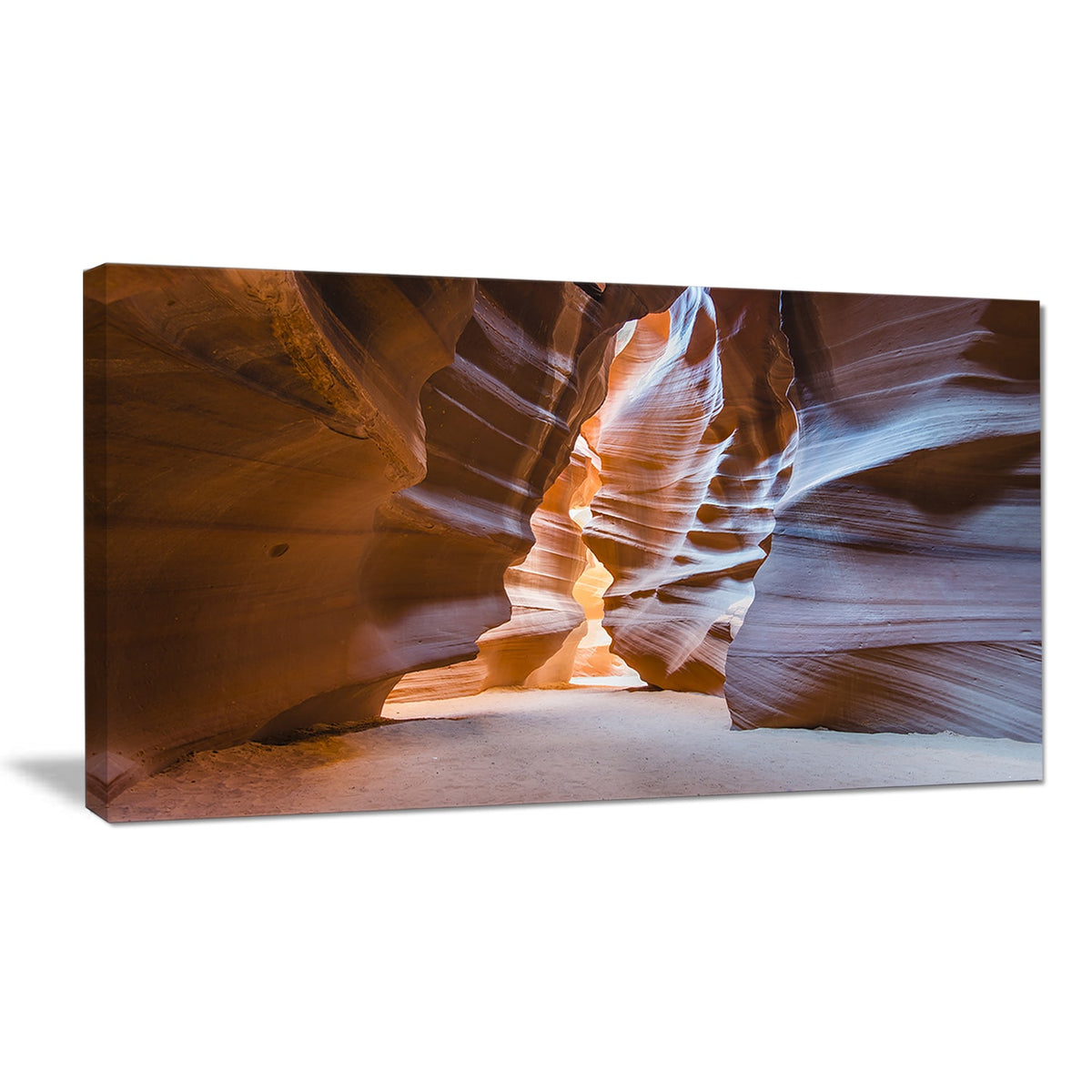 Brown Landscape Photo Canvas Print W244