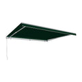 8 ft. Forest Green Retractable Awning with Remote F27562