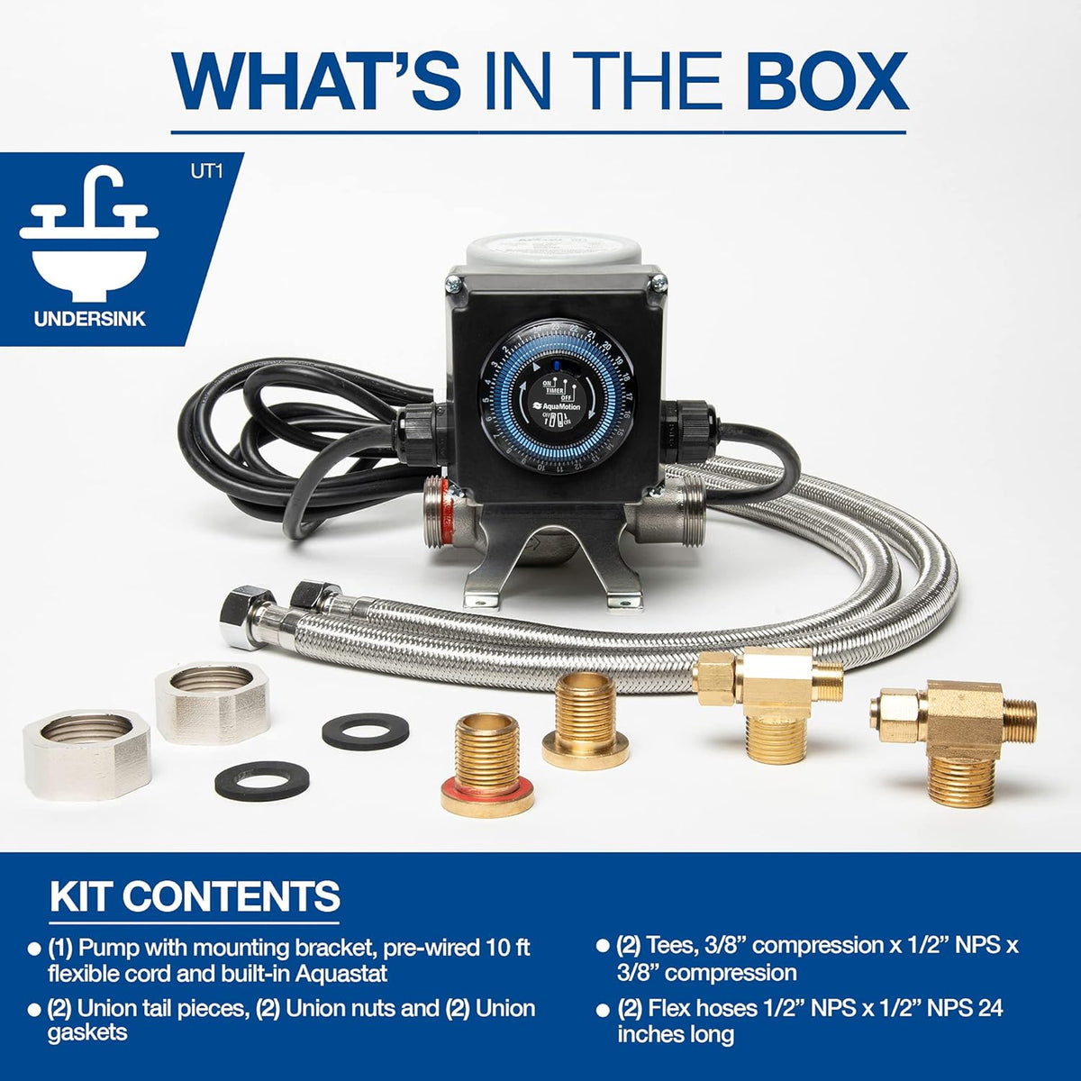 Hot Water Recirculation Pump For Under Sink C361345