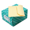Open Side Booklet Envelope, 12 x 9, Cameo Buff, 100/Box P6348