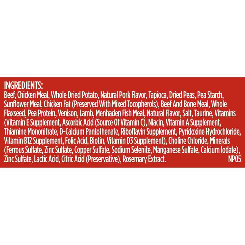 Natural Dry Dog Food with Beef U24734