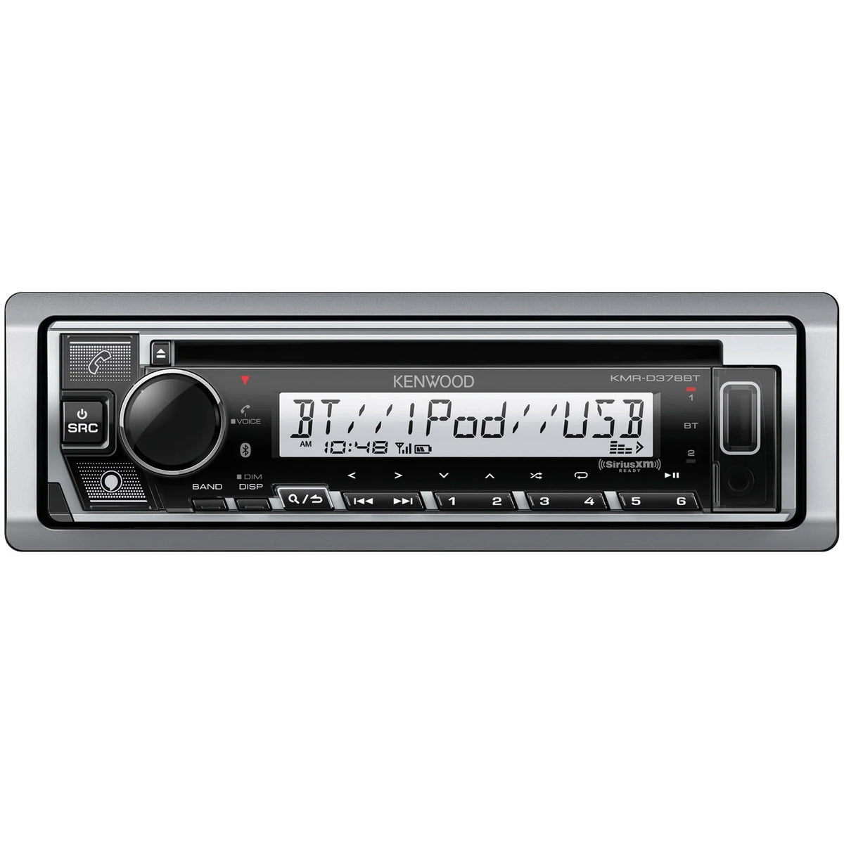 Single-DIN In-Dash CD Receiver with Bluetooth R6920