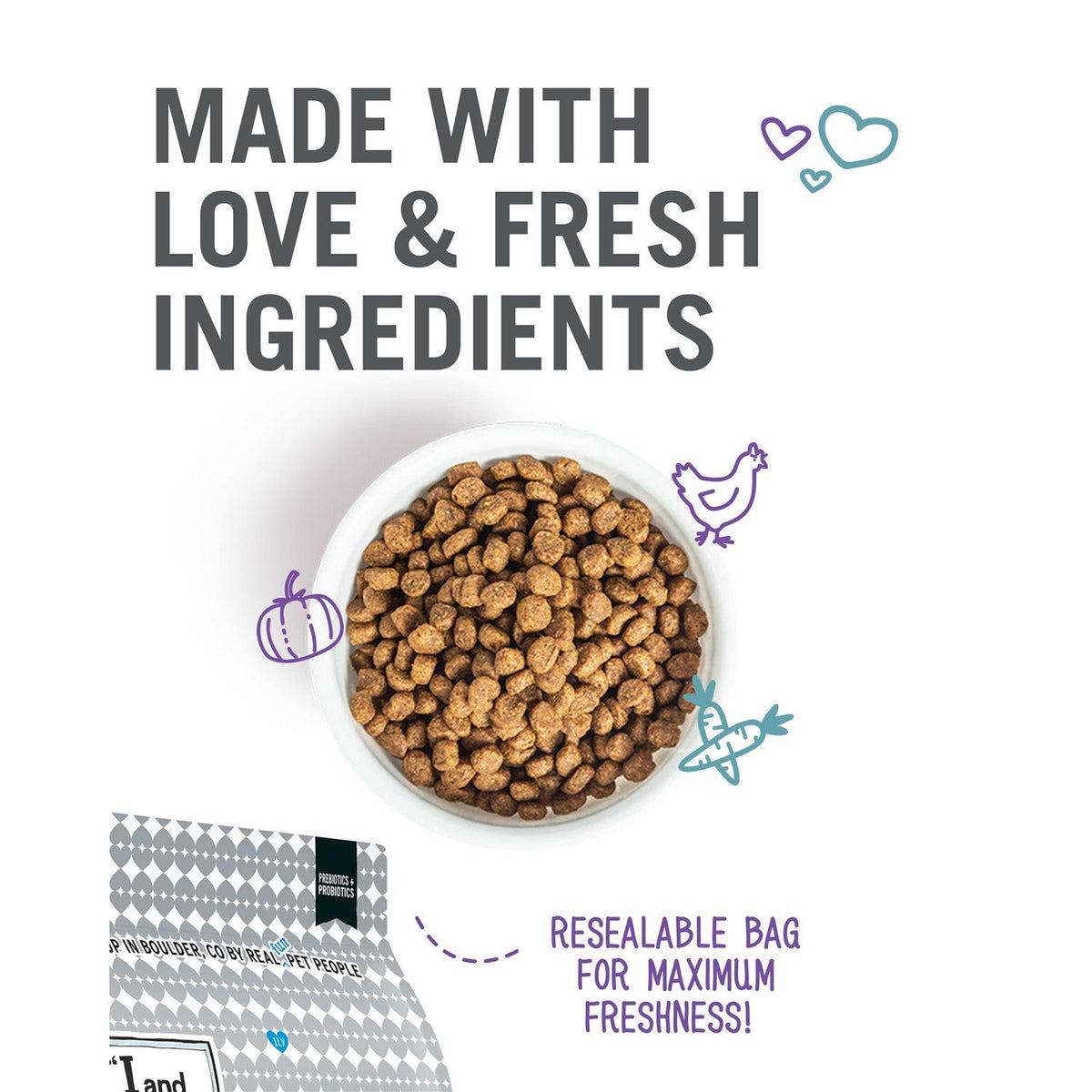 Chicken & Pumpkin Dry Cat Food D86174