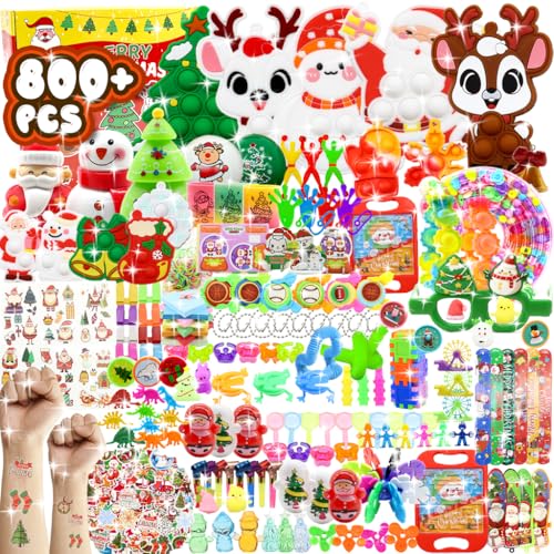 801PCS Christmas Party Favors for Kids U4351