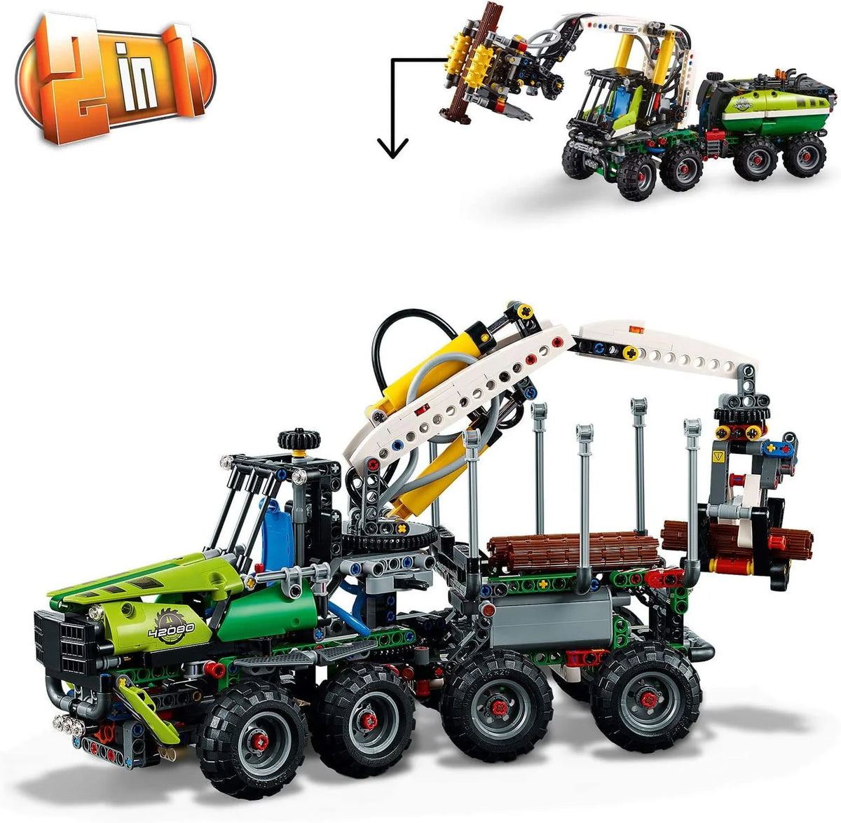 Forest Machine Building Kit 1003 Pieces P932492