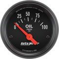 Electric Oil Pressure Gauge, 2-1/16" (52.4mm) Pack of 2 F187