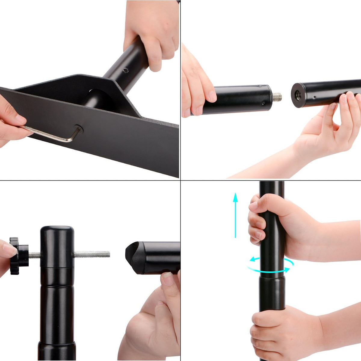 Heavy Duty Backdrop Banner Stand with Carry Bag D2944