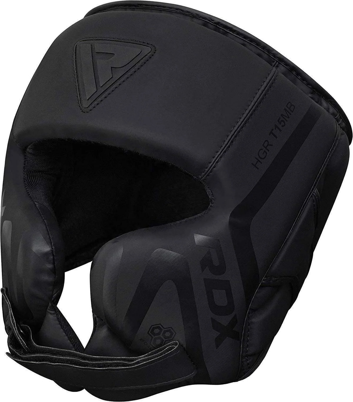 Black Padded Boxing Headgear M48119