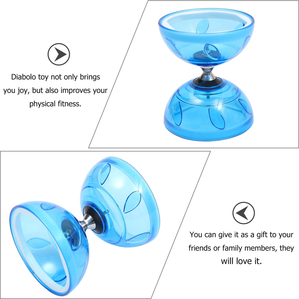Yoyo Bearing Carnival Unresponsive Beginners Fitness Set Juggling Stick Prize Game N565