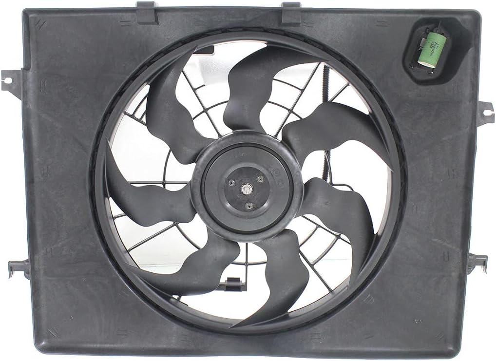 Radiator Fan Assembly For Hyundai Sonata 2011 2012 2.4L Engine T4196