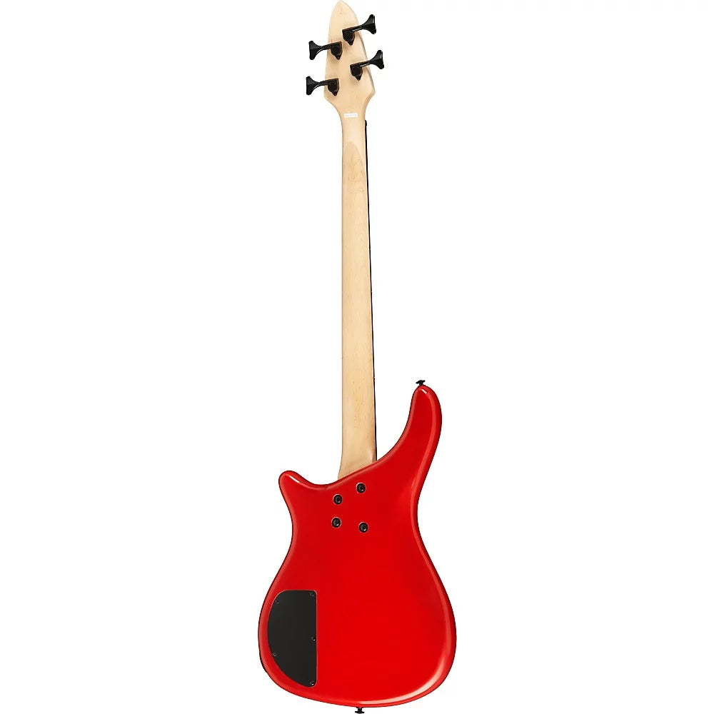 Candy Apple Red Fretless Electric Bass Guitar R4787