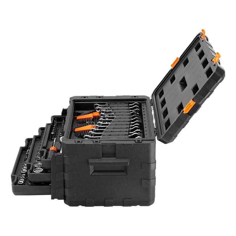 450 Pcs SAE and Metric Mechanics Tool Set Z921523
