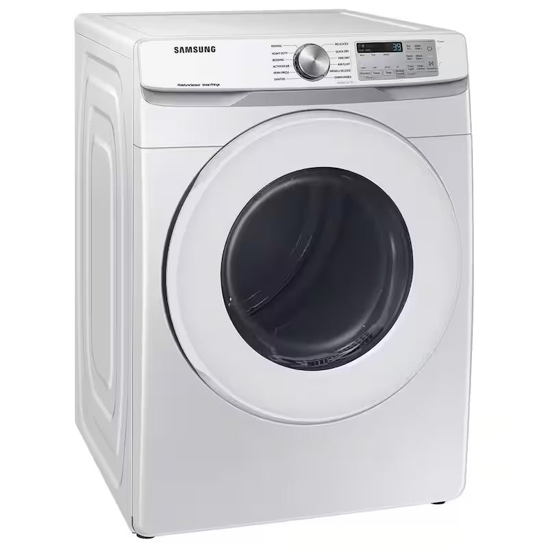 7.5 cu.ft. Vented Front Load Smart Electric Dryer with Sensor Dry in White I14020
