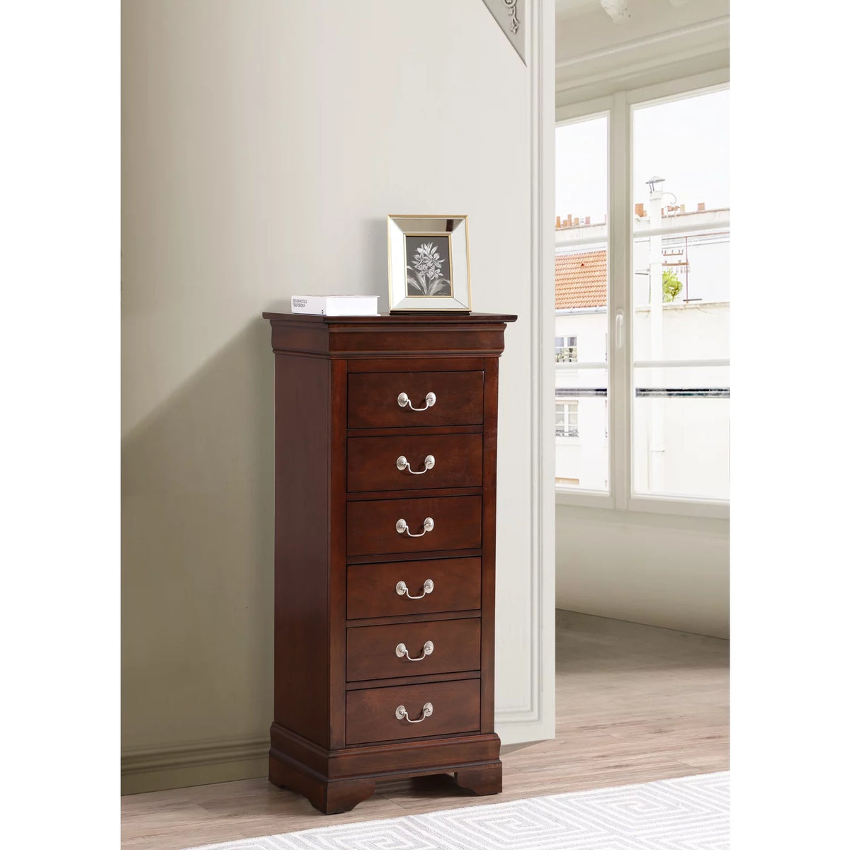 7 Drawer Cappuccino Lingerie Chest U28898