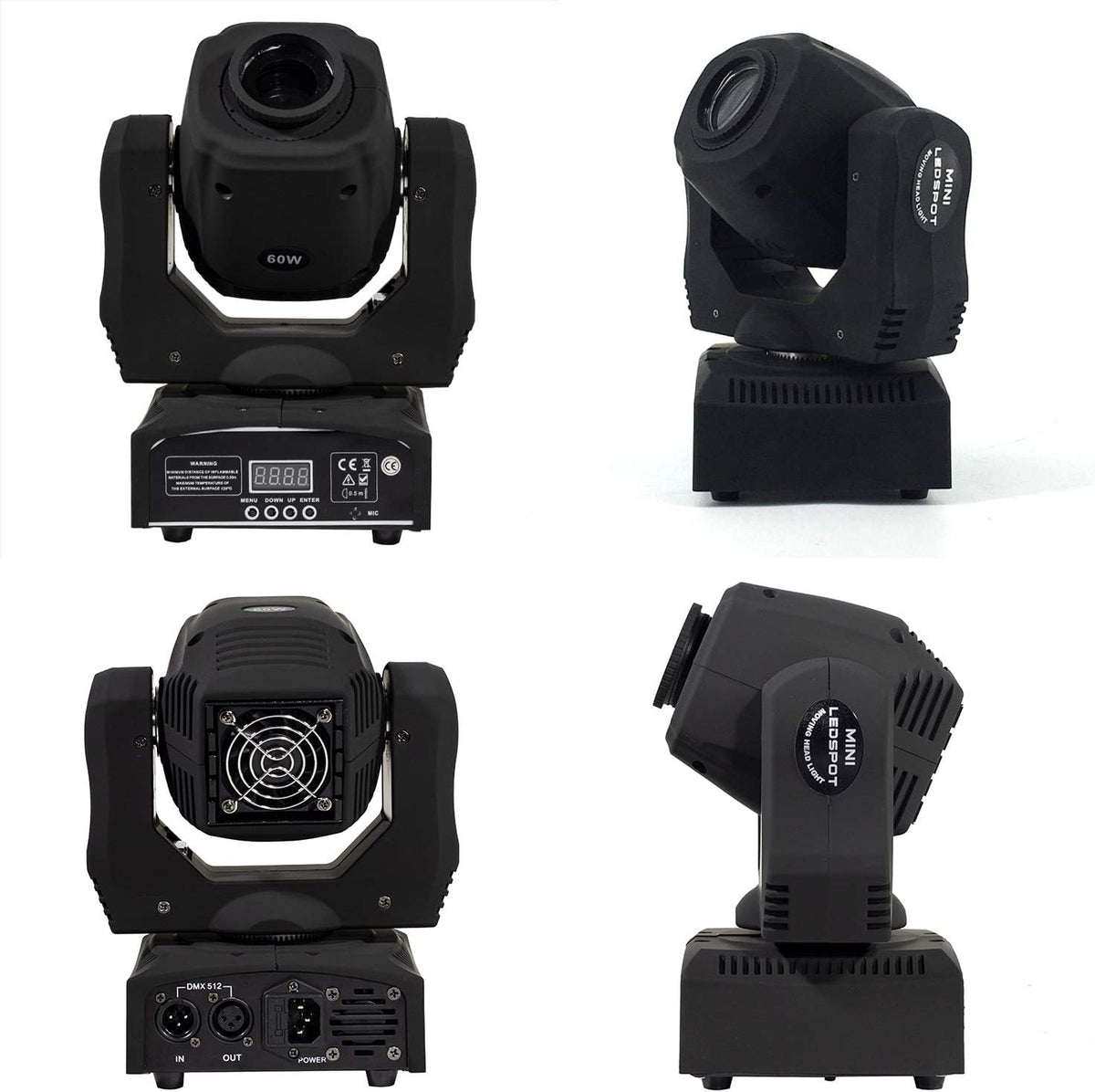 60W LED Moving Head Spot Light with 8 Colors and 8 Gobos K3983