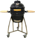 15 Kamado Grill with Stainless Steel Cart U8678