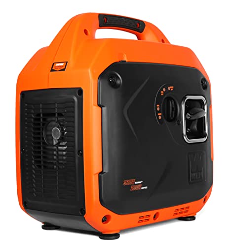 Quiet Lightweight 3600-Watt Dual Fuel Portable Inverter Generator Q91226