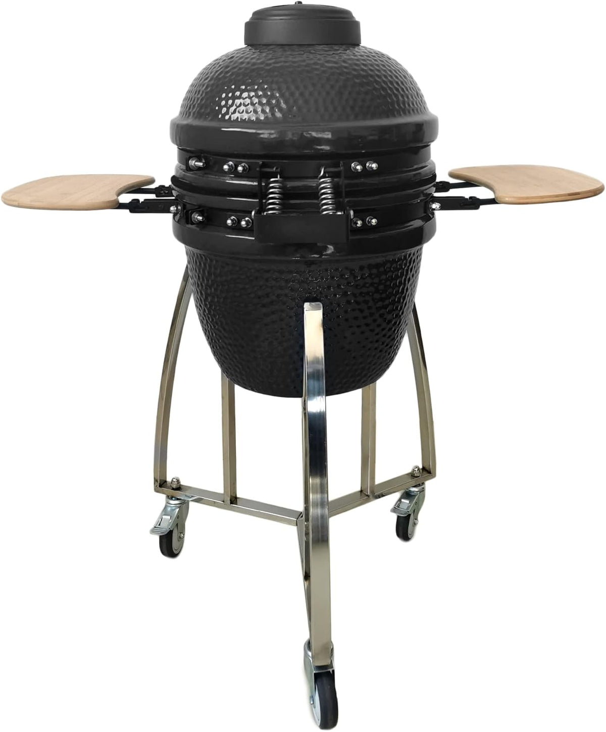 15 Kamado Grill with Stainless Steel Cart U8678