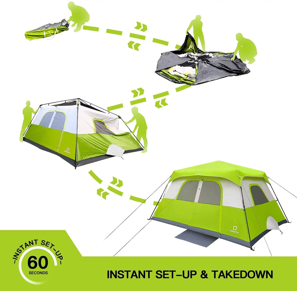 8 Person Instant Waterproof Camping Tent V2853