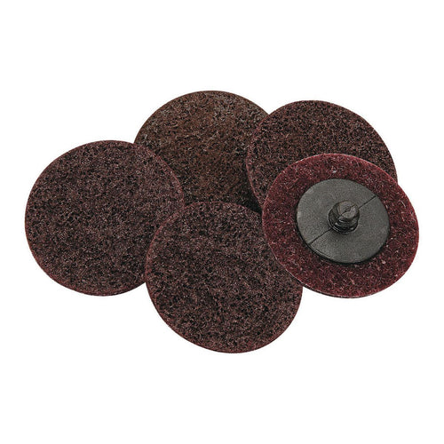 2 in. Medium Grade Fiber Surface Conditioning Discs, 5-Pack I378398