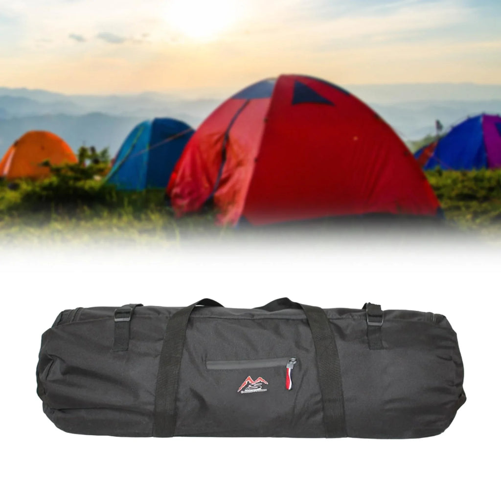 Waterproof Camping Tent Storage Bag Duffel Black A318457