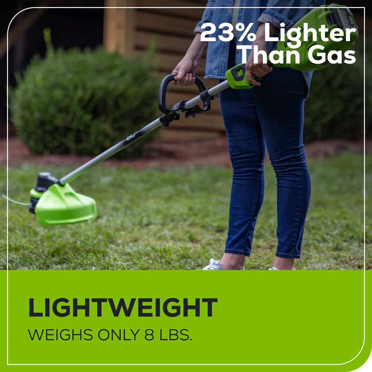 60V 16” Front Mount String Trimmer with 2.5 Ah Battery N5923