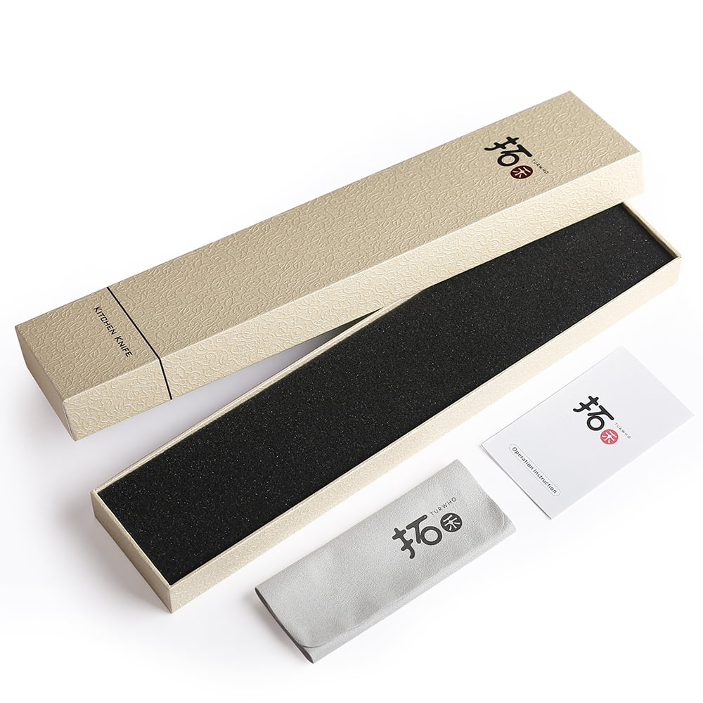 7inch Santoku Knife Stainless Steel Kitchen Knife with Handle P1524