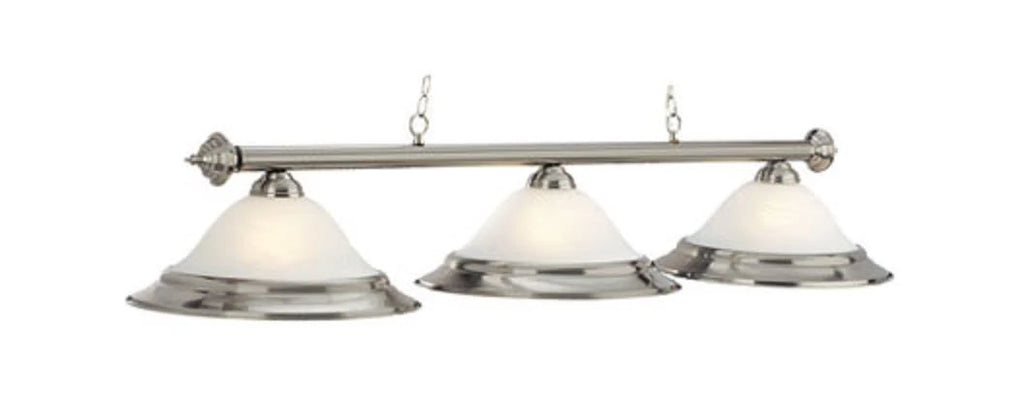 Matte Black / Stainless Billiard Light L9566