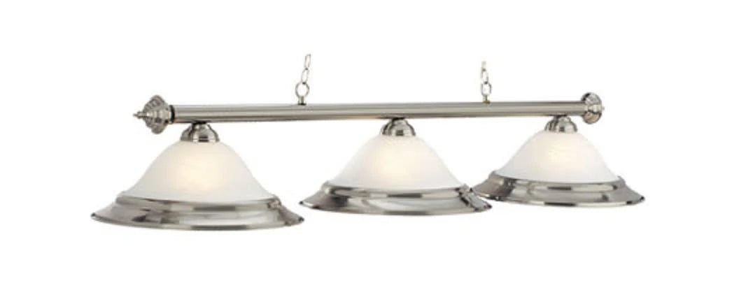 Matte Black / Stainless Billiard Light L9566