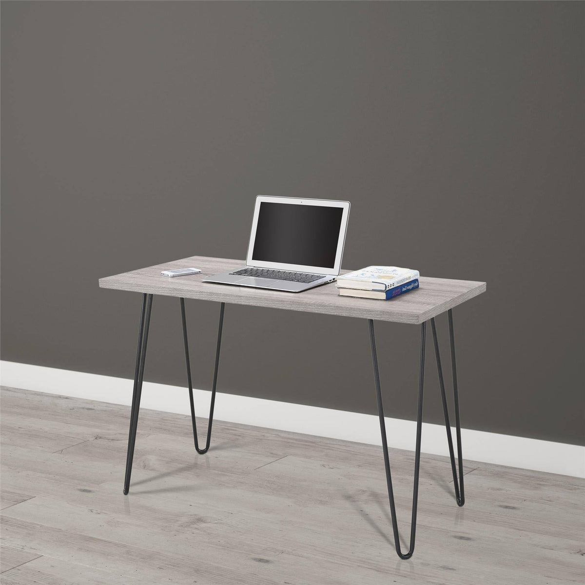 Gray Retro Desk B587