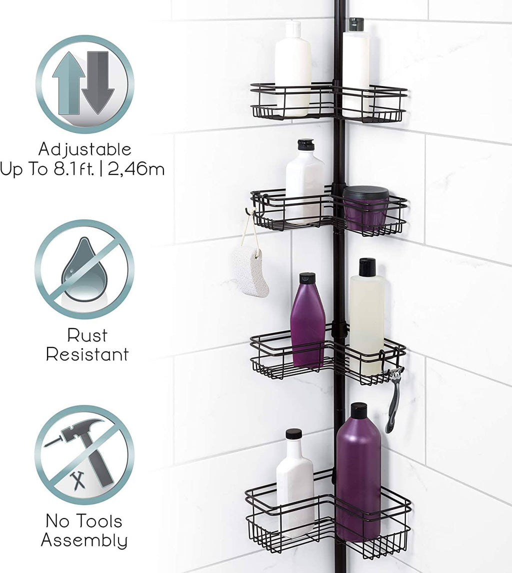 Bronze Pole Shower Caddy J609705