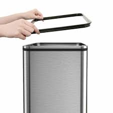 13 Gallon Automatic Touchless Sensor Kitchen Trash Can Z851