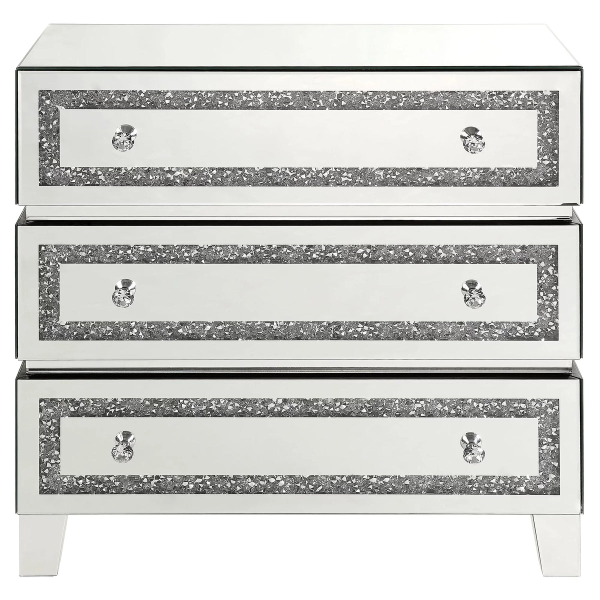 3-Drawer Mirrored Cabinet C677782
