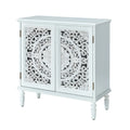 White 2-Door Accent Cabinet A669