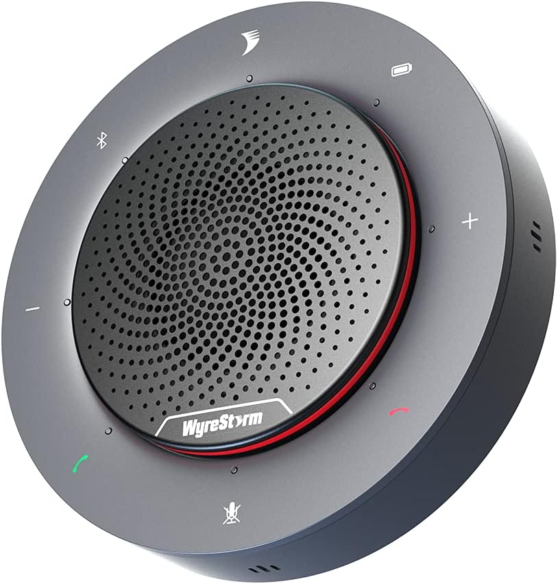 USB Conference Speakerphone with 4 Noise-canceling Mics W529