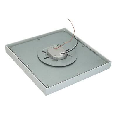 1-Light LED Flush Mount Brushed Nickel 2700K Wet C9540